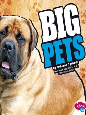 cover image of BIG Pets